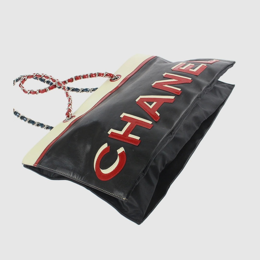 Authentic Chanel No. 5 Lambskin Star Tote Bag